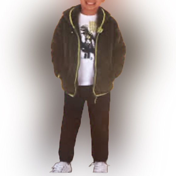 MEMBER'S Mark Boy's 3-Piece Long Sleeve Shirt, Hooded Jacket & Pant Set 3T (NWT) - Picture 4 of 4